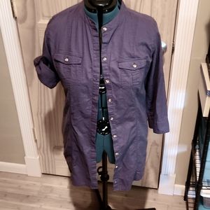 Magellan Travel Wear button-down long shirt